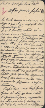  [Carta, 1905 jun. 27, Lisboa a Carlos de Sá Carneiro] / Mario